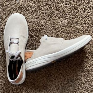 Tan/grey Merrell Gridway Canvas